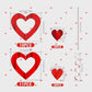 Hanging Hearts Decoration Set