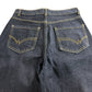 Dark Denim Rinse Twisted Seam Jean UK8 Women's