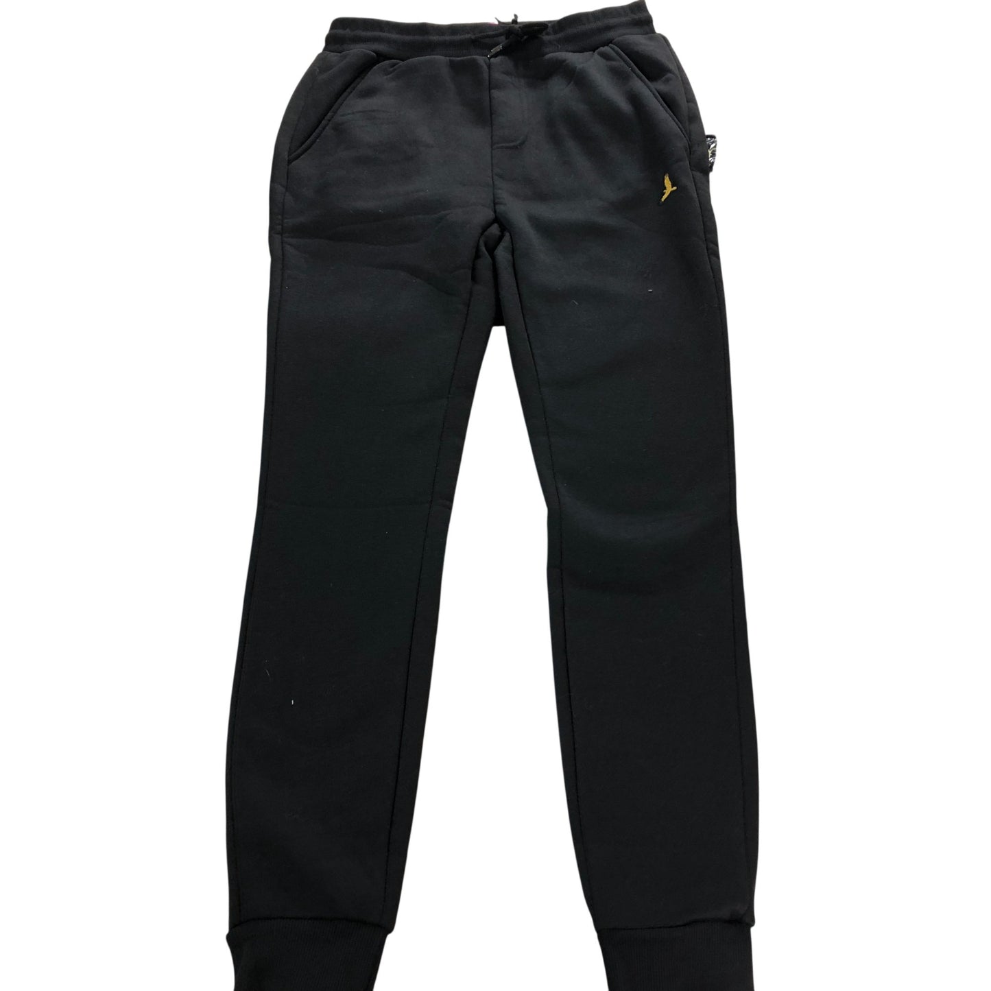 Brave Soul Black Joggers Women's Slim Fit Sports Trousers 100% Polyester Small