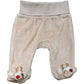 Pink Cat Baby Romper Reindeer Top & Pants Set 0 Months Newborn