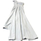 Jarlo Light Blue One Shoulder Dress Women's Formal Pleated Long UK8
