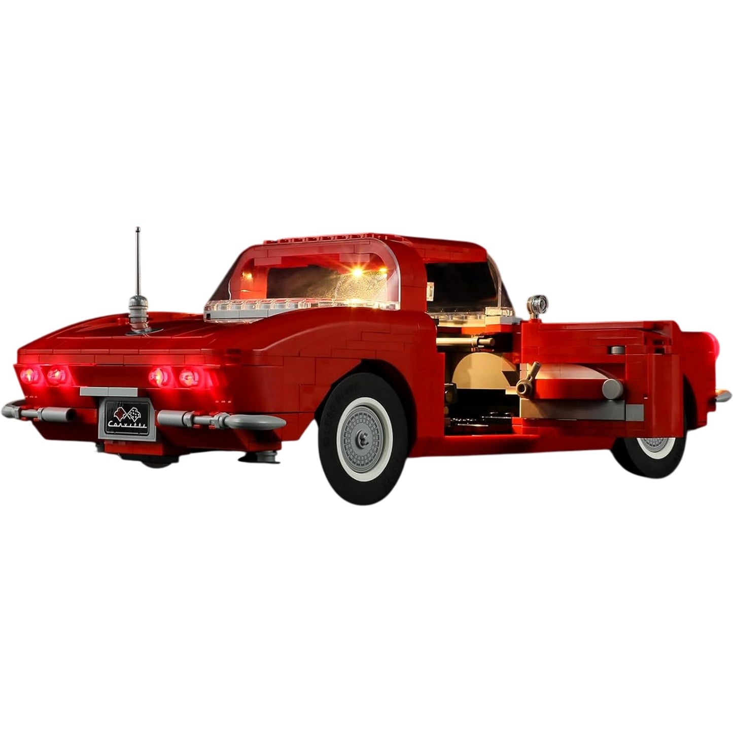 LIGHTAILING LED Kit LGK607 Corvette 10321 Build Lighting Set with Guide