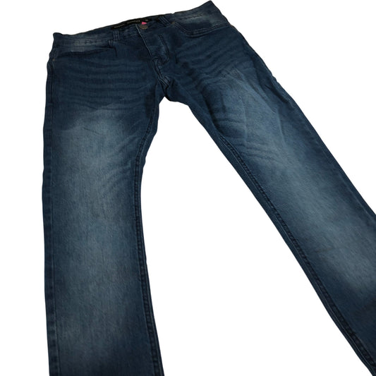 Brave Soul Slim Fit Jeans W30 L32 Men's Dark Blue Denim Mid Rise