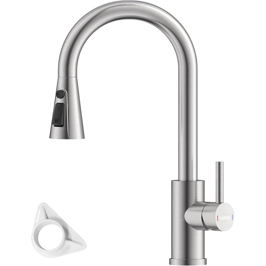 Dayone Chrome Pull Out Kitchen Faucet 3 Spray Mode Kitchen Tap Model DAY-ATS247C