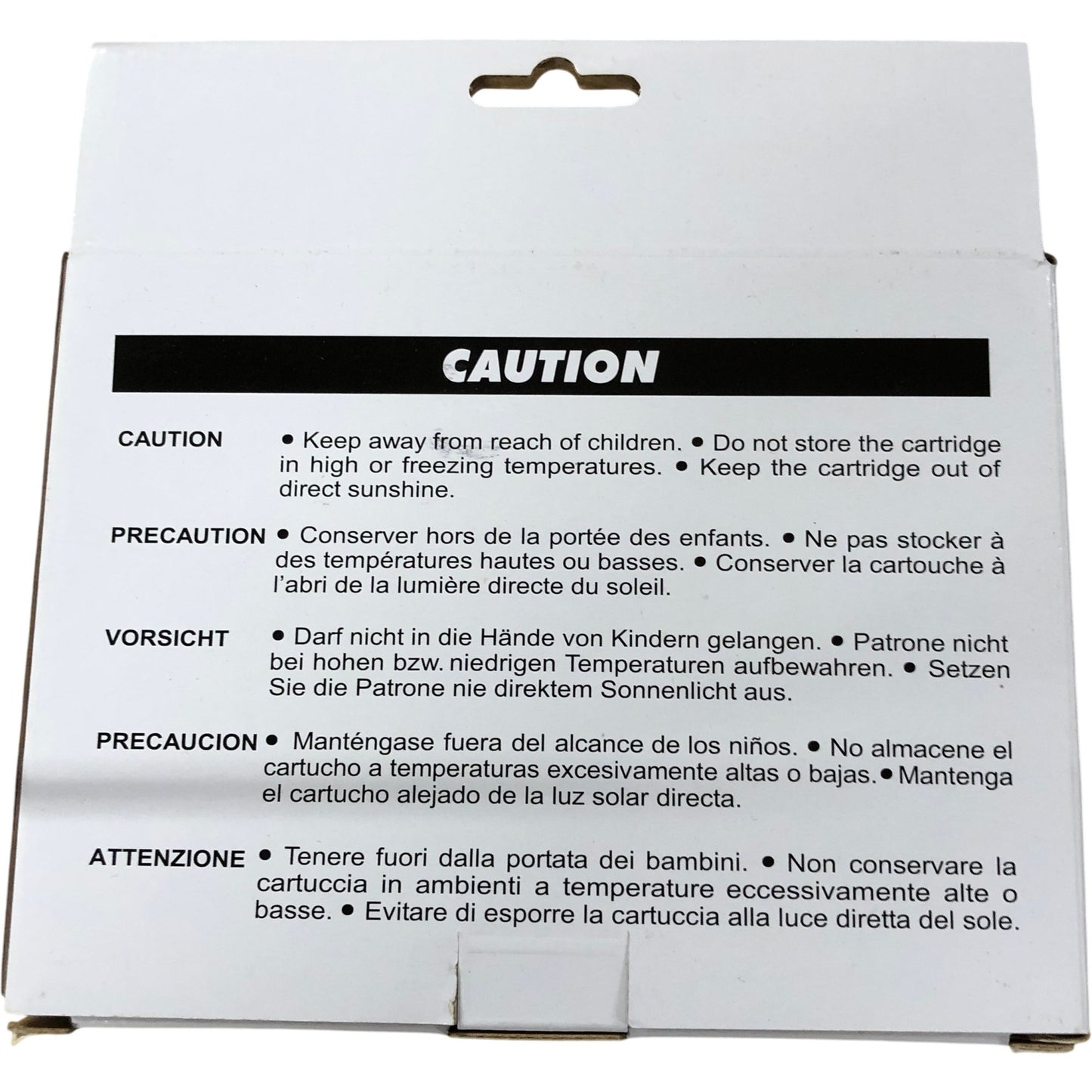 E1811 Ink Cartridge Four Pack Black Cyan Magenta Yellow Epson Compatible