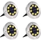 Solar LED Garden Lights SL-600 4 Pack Landscape Pathway Lighting Outdoor