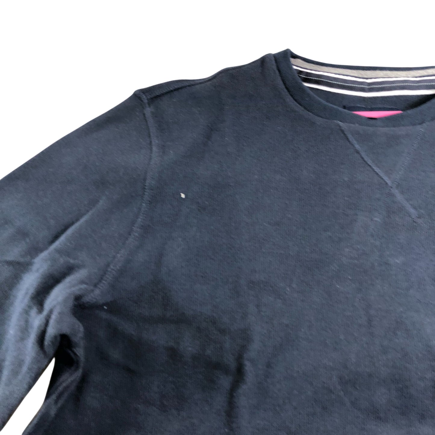 Crew Clothing Company Sweatshirt XL Men's Navy Blue Long Sleeve Cotton