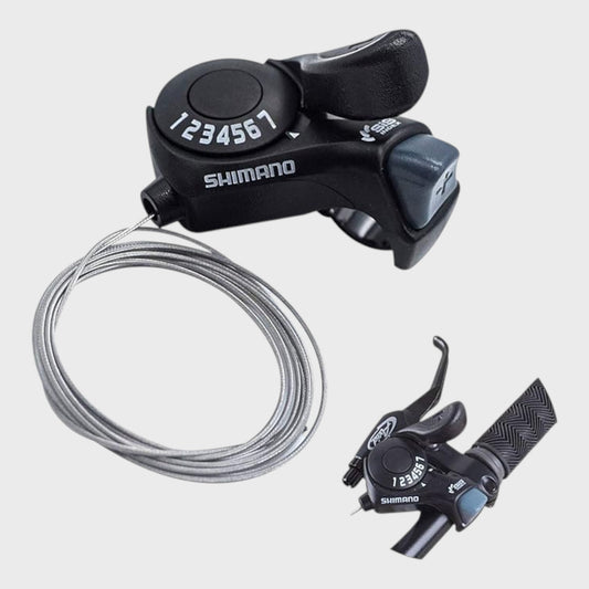 Shimano Bicycle Gear Thumb Shift - 7 Speed - TX30