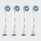 Oral-B Cross Action Toothbrush Heads - Pack of 4 - White