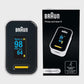 Braun Pulse Oximeter 1 - Blood Oxygen Finger Monitor