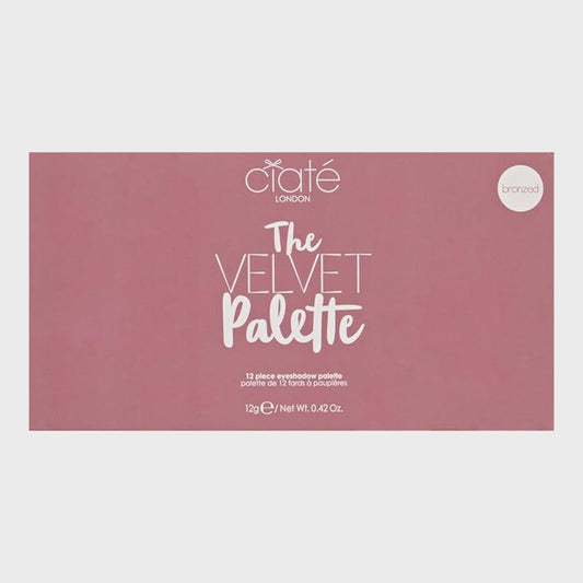 Ciaté London The Velvet 12 Piece Eyeshadow Palette - Bronzed