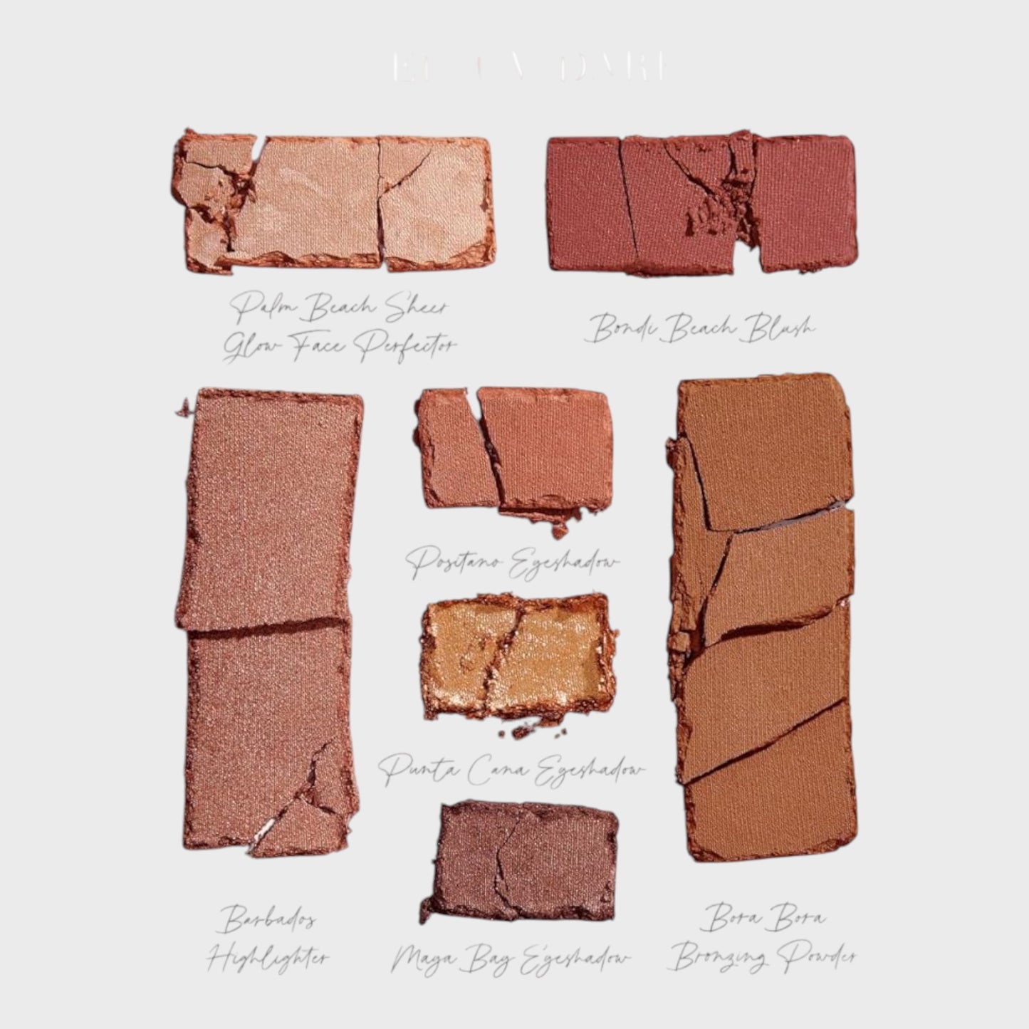 Ciaté London Brazilian Glow Eye & Face Palette - Medium Dark