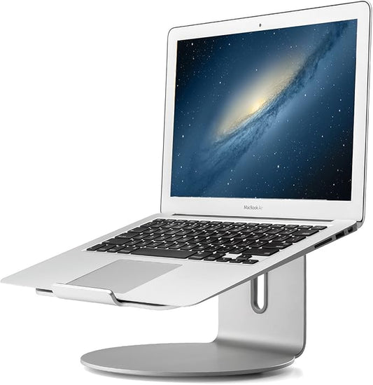 Rotation Laptop Stand with Heat-Vent to Elevate Laptops 11-17"