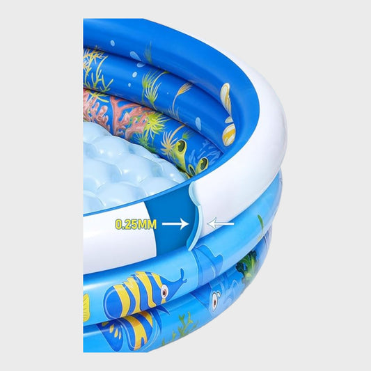 Toyvian Large Inflatable Swimming Pool - 150cm x 35cm