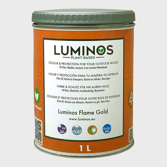 1 Litre Luminos Plant Based Outdoor Wood Paint