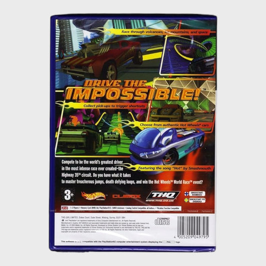 Hot Wheels World Race PlayStation2 Video Game (PS2) - Used