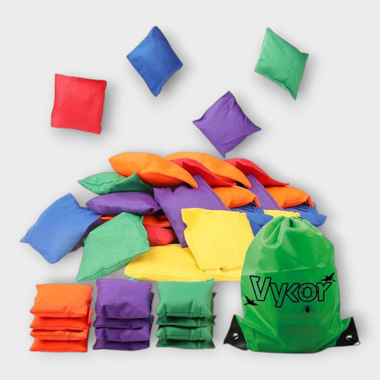 Carnival Set Toss Bean Bag Game for Ages 3 Plus Tossing Activity - 36 Pieces