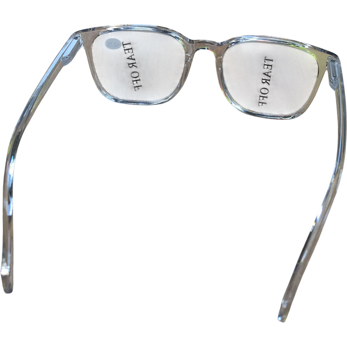 Occi Chiari Clear Rectangle Glasses +2.75 Optical Frames Unisex