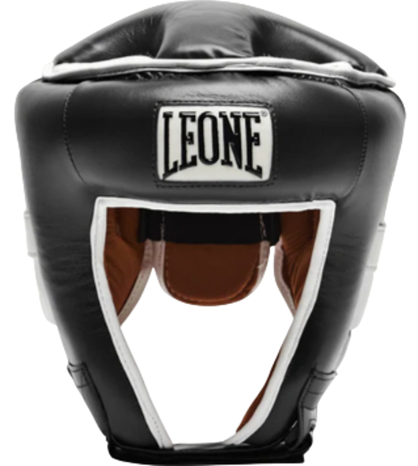 LEONE CS410 Medium Black Velcro Headgear Boxing Protective Gear
