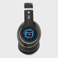 Wireless Over Ear Super Bass Headphones - Black/Gold