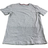 Tommy Hilfiger Short Sleeve T-Shirt Size 12-14 Years Boys Grey Cotton Crew Neck