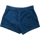 River Island Denim Specialist Shorts Size 18 Women's Casual Denim Blue