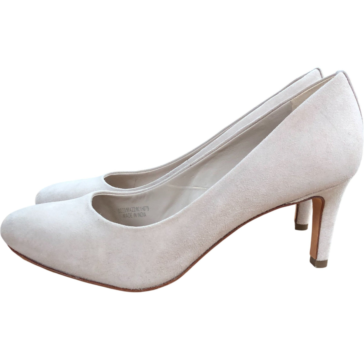 Lizzie Court Heels Women's Fine Suede Oyster High Heels Size UK7