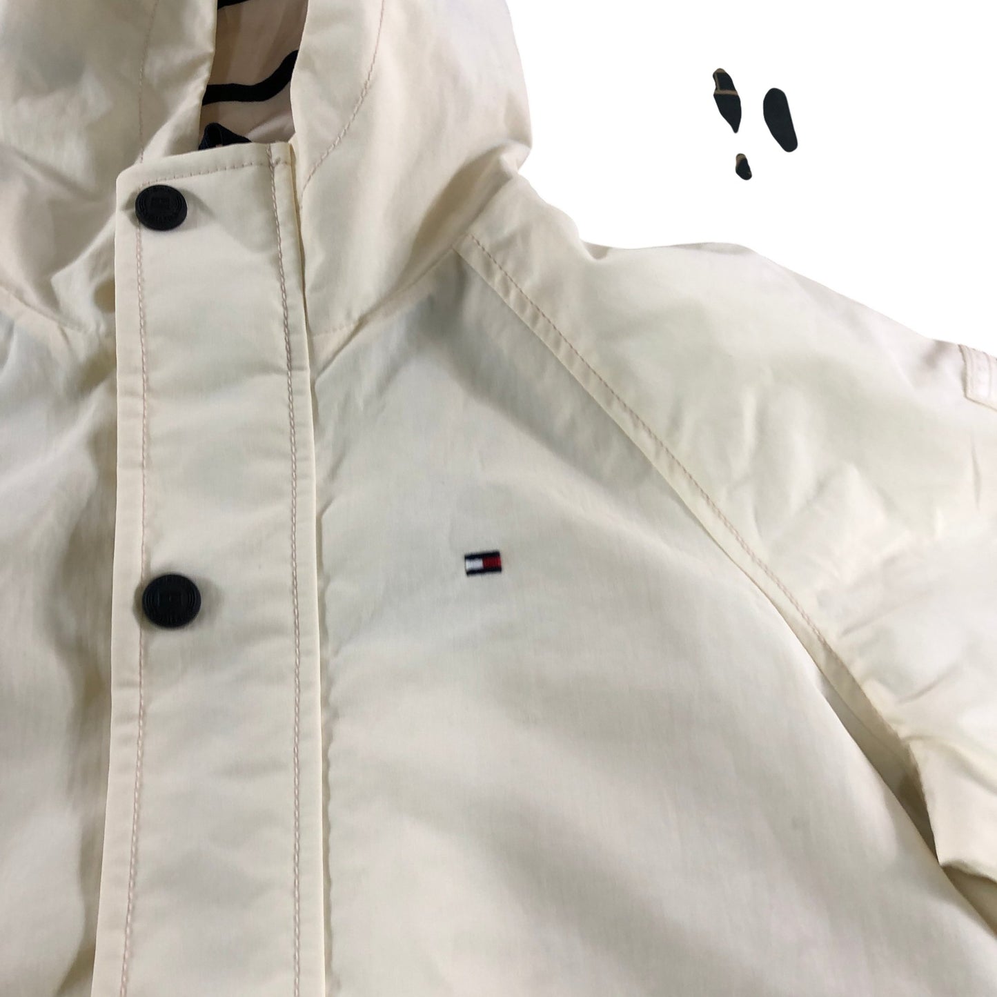 Tommy Hilfiger Boys White Lightweight Parka - Age 8