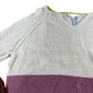 Jennie Rib Jumper UK14 Women's Multicolour Knit V Neck Sweater