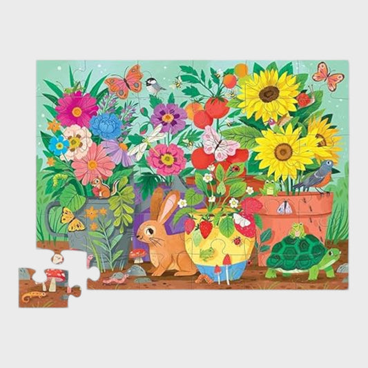 Crocodile Creek Garden Friends Floor Jigsaw Puzzle