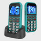 UKUU Big Button Mobile Phone - SOS Button - Green