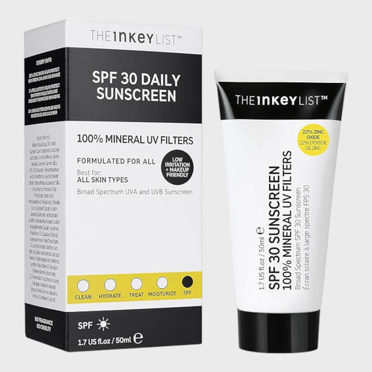 The Inkey List SPF 30 Daily Sunscreen - 50ml