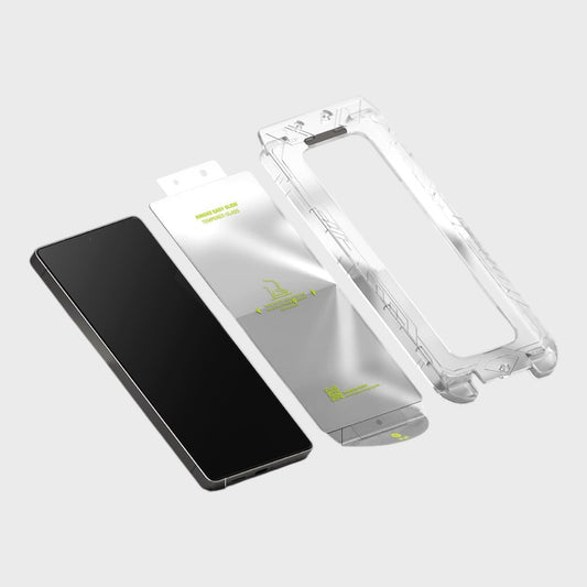 Easy Slide Tempered Glass Screen Protector Case - Samsung Galaxy S25 Ultra