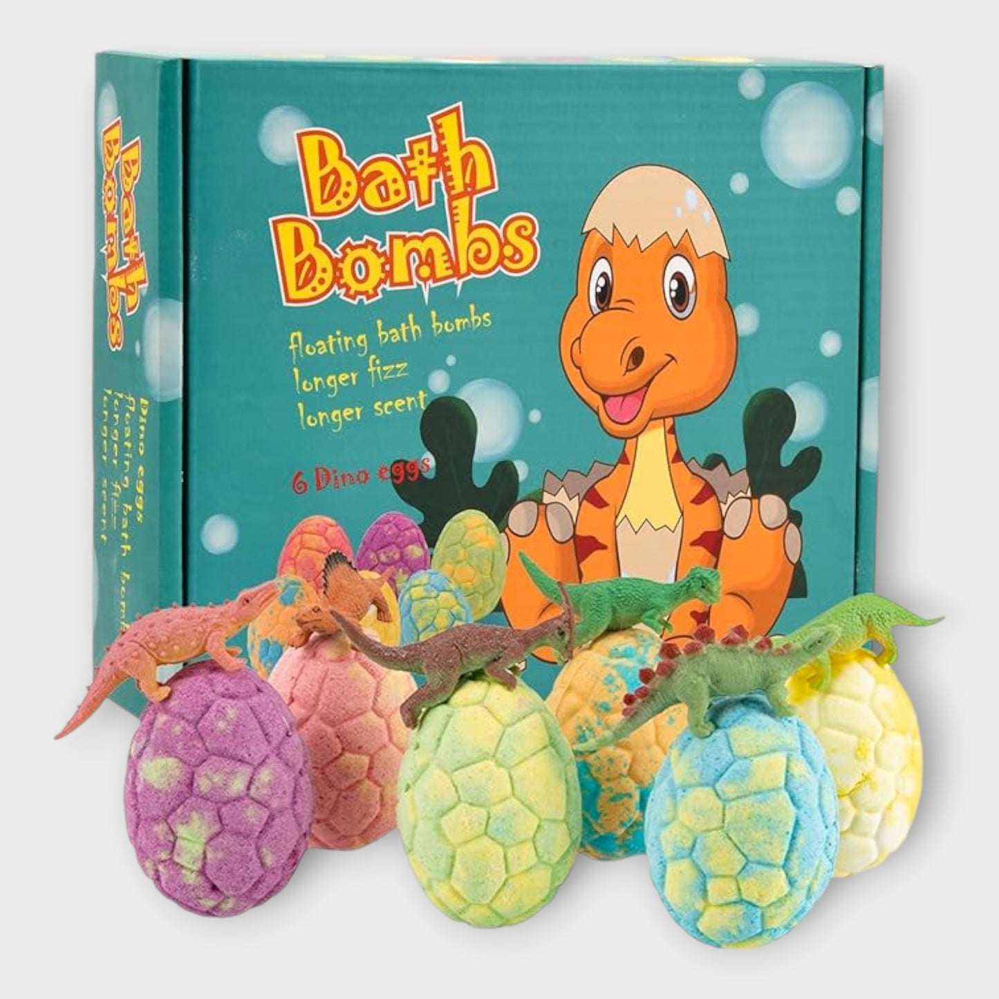 Dinosaur Egg Bath Bombs - Set of 6