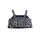 River Island Girls Crop Top Age 11 Leopard Print Adjustable Straps Party Wear
