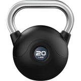 Winnow WN-20LB PU Covered Cement Kettlebell Strength Training Weight 20lbs