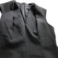 River Island UK16 Women's Black Sleeveless Dress V Neck Zip Fastening