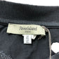 River Island Studios XL Men's Black T-Shirt Distressed Graphic Design Style