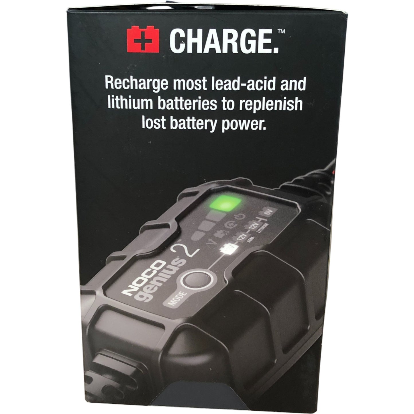 Noco Genius 2 Battery Charger 2A 6V 12V Maintainer Smart Charger New
