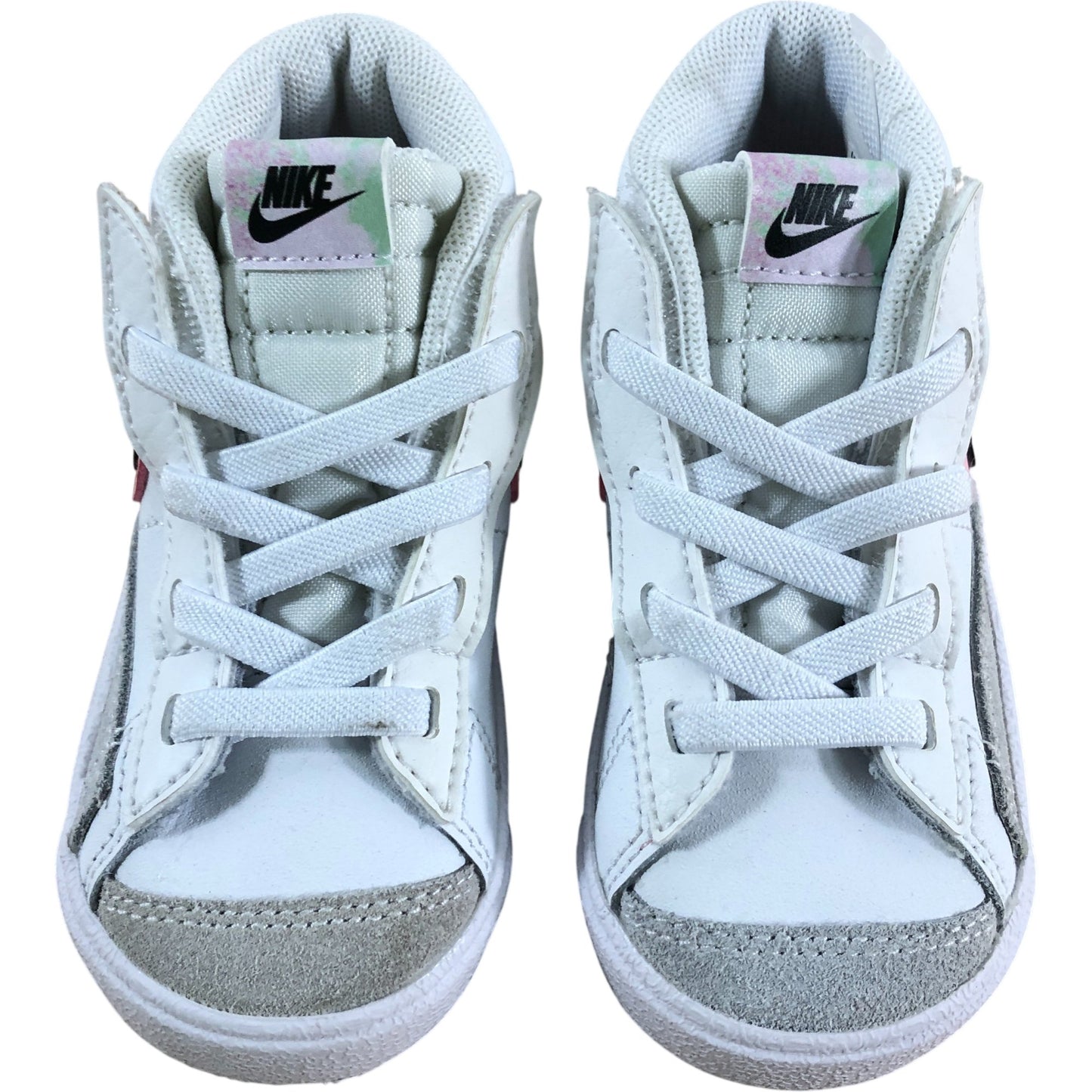 Nike Blazer Mid '77 SE TD 'Double Swoosh' Trainers UK5.5 Baby White Arctic Punch