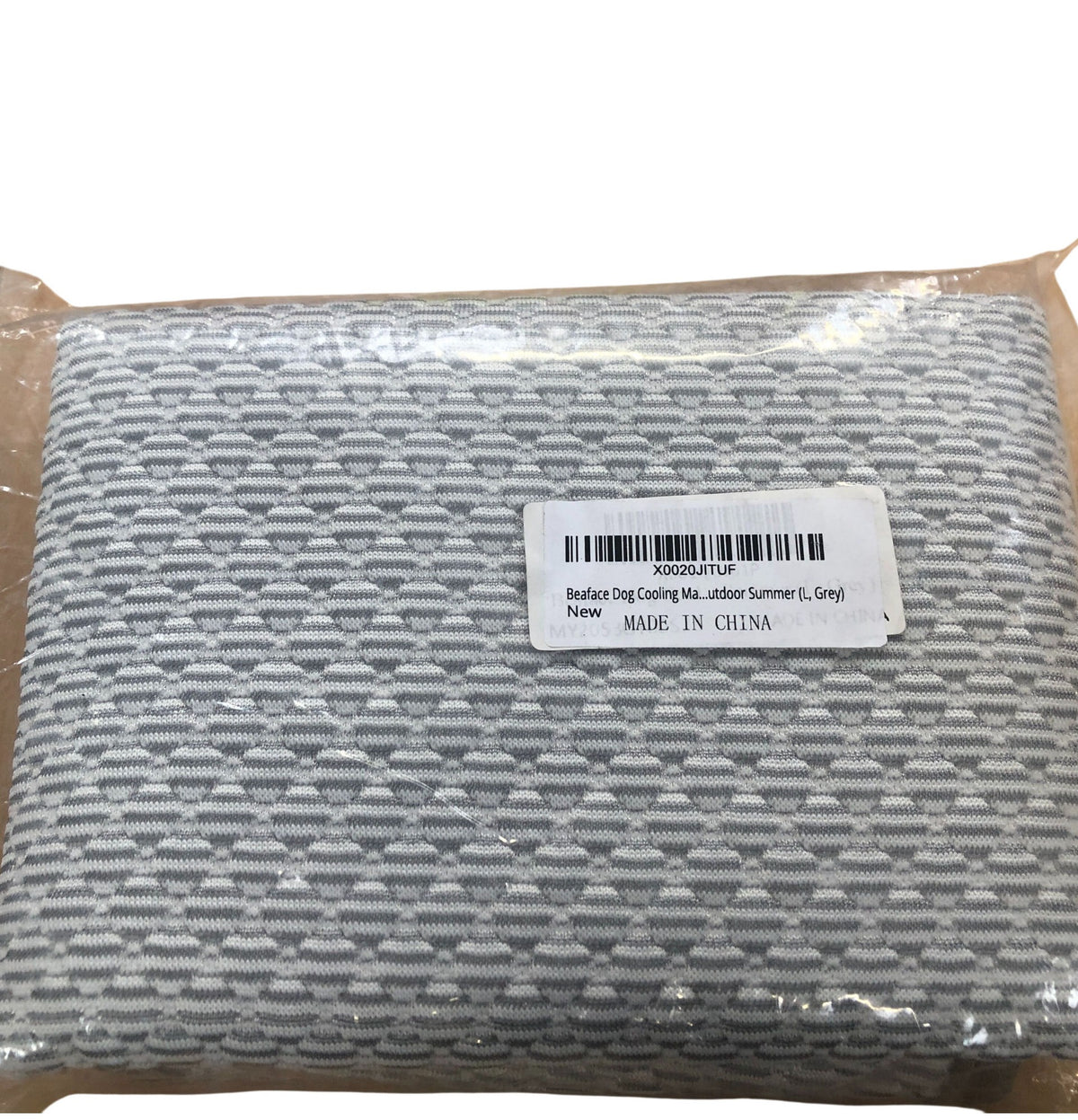 Dog Cooling Mat Large Grey For Pets Aged 1 to 2 Years Outdoor Use