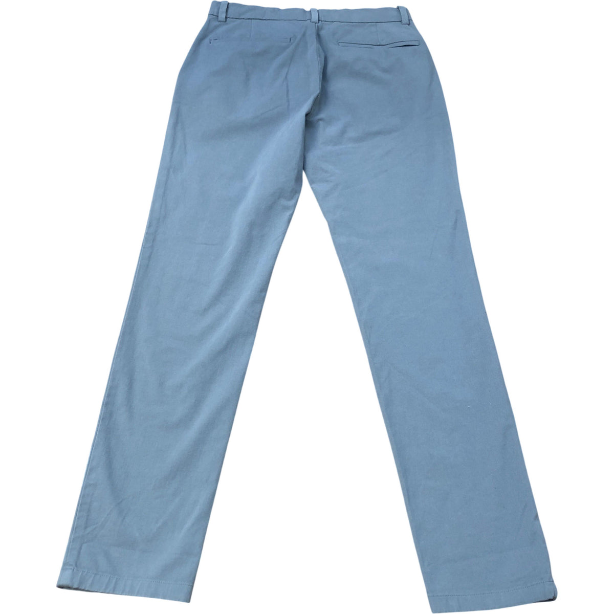 Slim Fit Grey Cotton Ultimate Chino Trousers 30W 31L
