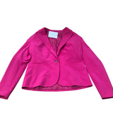 Pink Blazer Jacket Women's Stylish Tailored Fit UK12