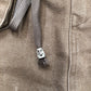 Remajie Women's Brown Mini Skirt Size S Stylish Pocket Design