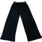 River Island Black Wide Leg Trousers Girl's Casual Fashion 9-10 Years