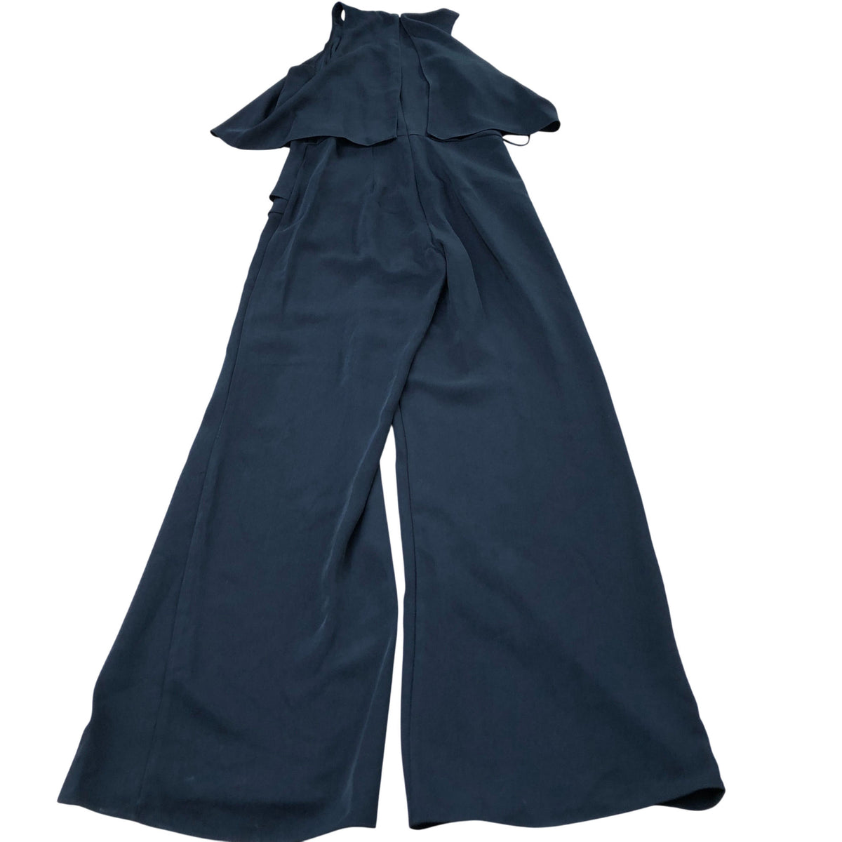 River Island Black Jumpsuit Women's Flounce Layered Wide Leg Playsuit