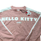 Puma Hello Kitty Sweatshirt Women's Size S Pink Cotton Crew Neck Long Sleeve