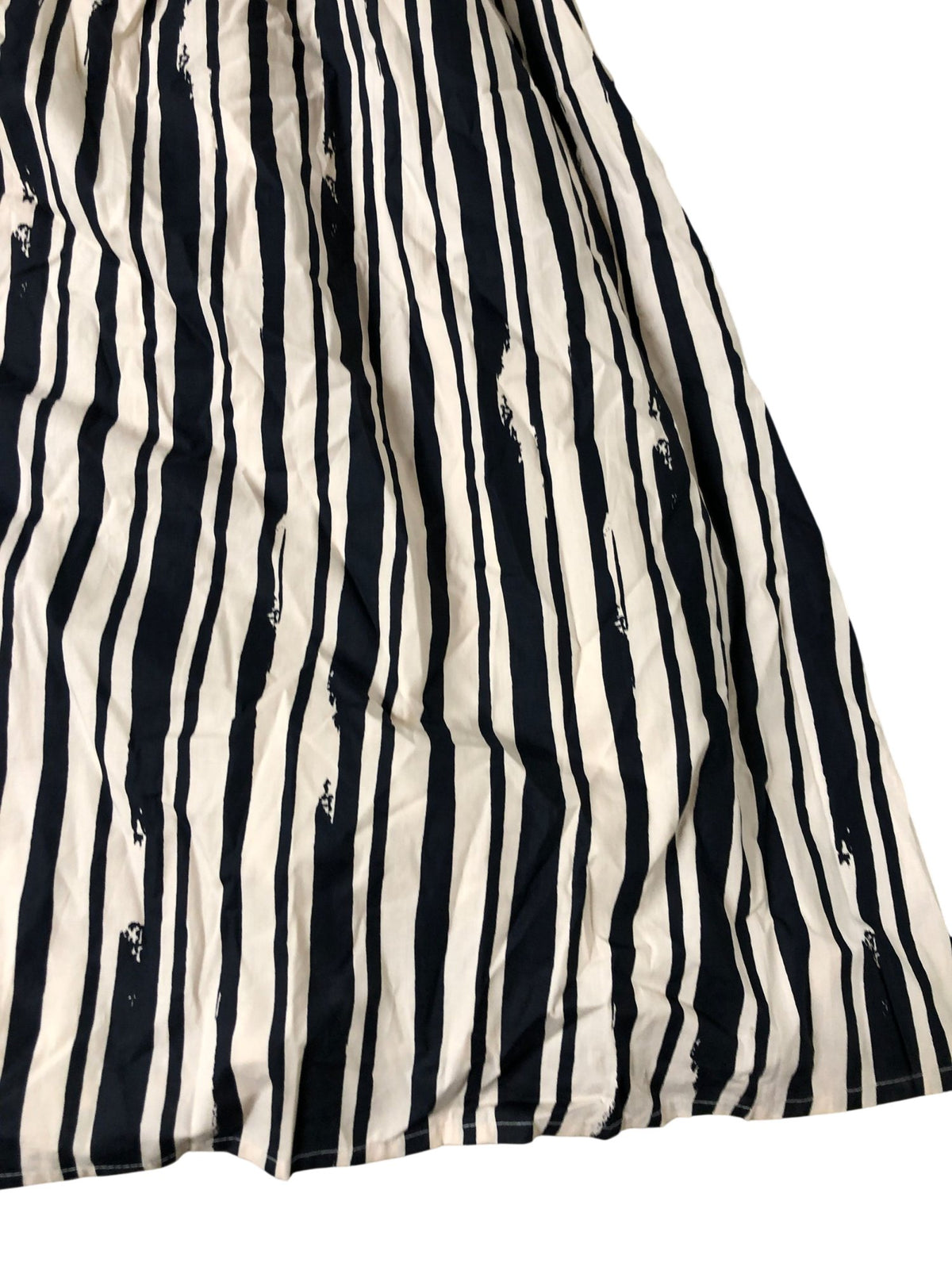 River Island Studio Striped Strapless Dress Women's Summer Casual Size 8