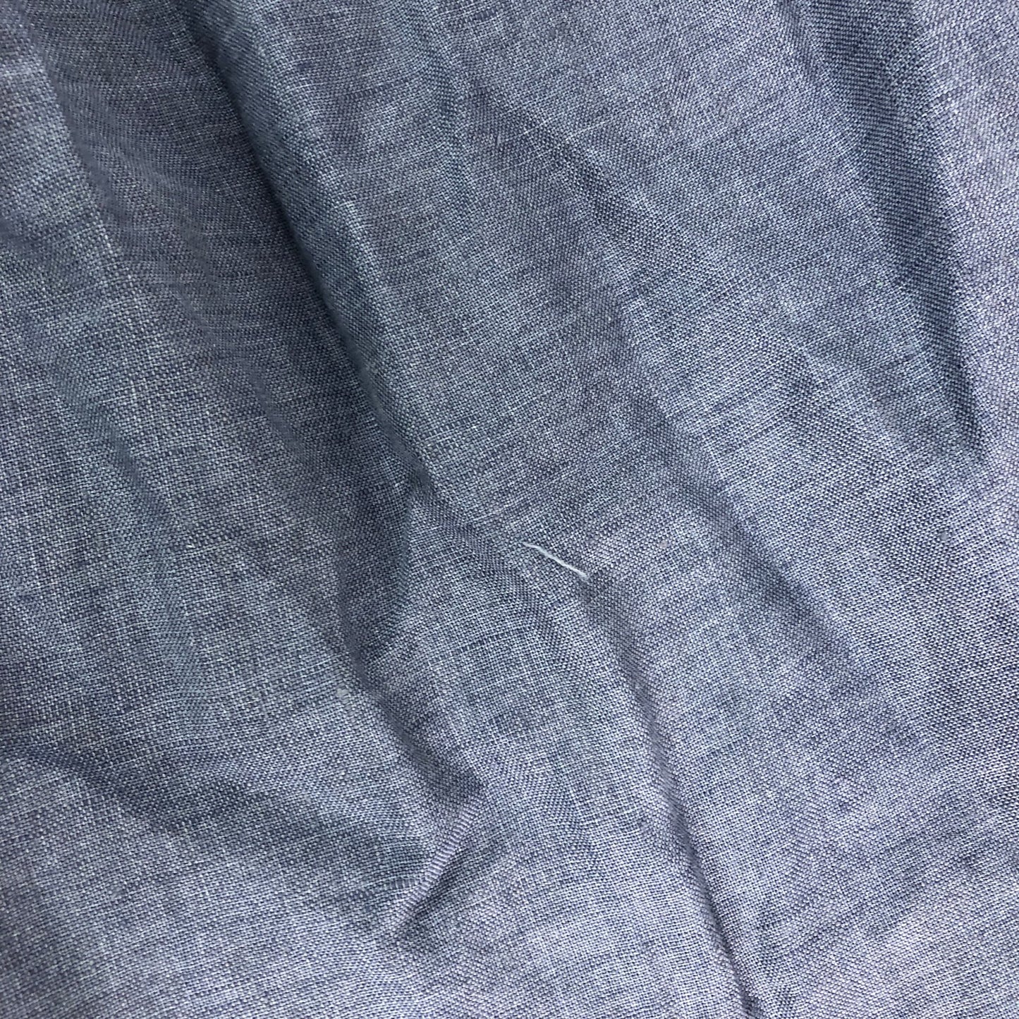 Reiss Warner Linen Slim Mixer T Trousers 34 Inch Men's Airforce Blue