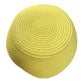 Sea Team Large Yellow Storage Basket Cotton Rope Round Natural Decorative Home